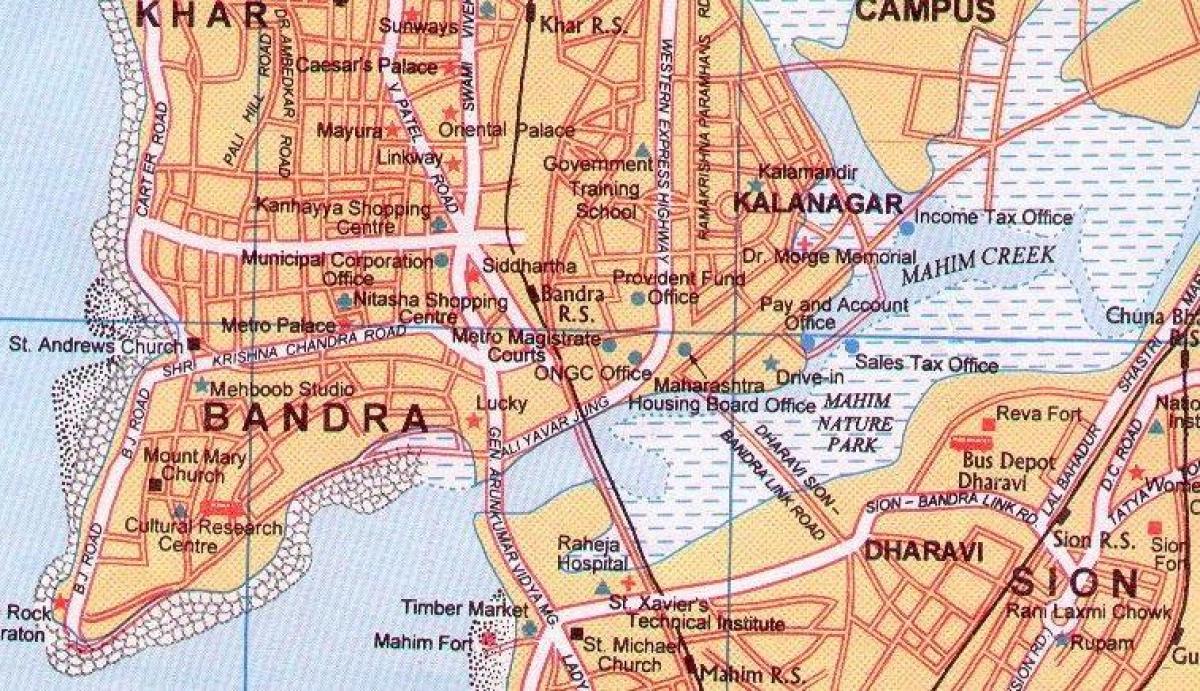 რუკა bandra Mumbai
