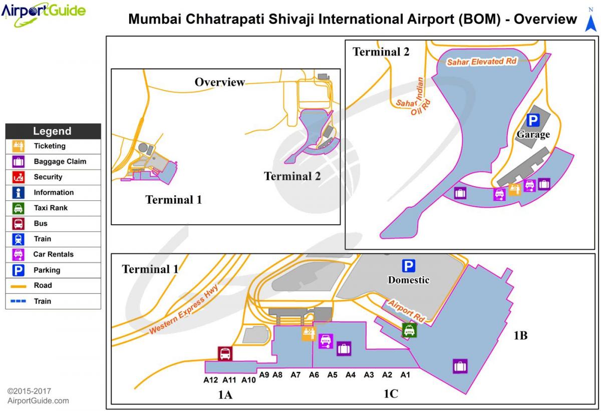 Chhatrapati Shivaji terminus რუკა