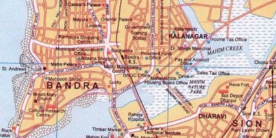 რუკა bandra Mumbai