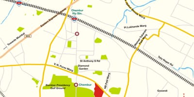 Mumbai Chembur რუკა