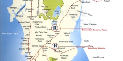 რუკა Colaba Mumbai