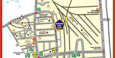 რუკა Dongri Mumbai