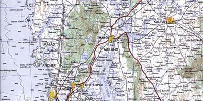Mumbai Kalyan რუკა