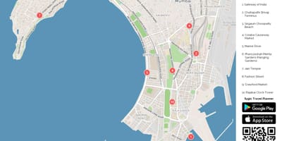 რუკა Marine drive Mumbai