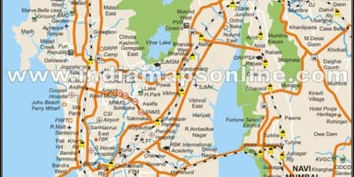 Mumbai რუკაზე