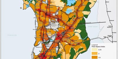CRZ რუკა Mumbai