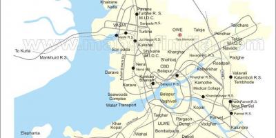 რუკა ახალი Mumbai